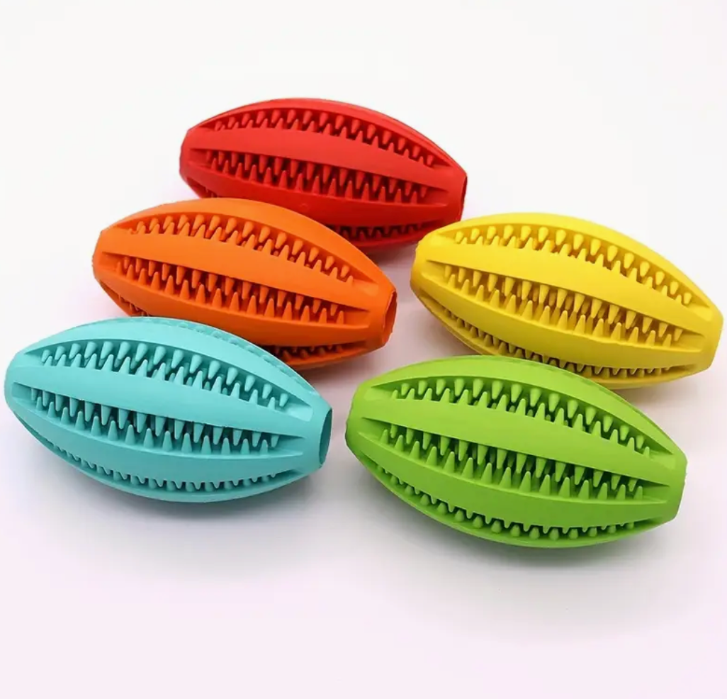 Dog Chew Toy - Rugby shape