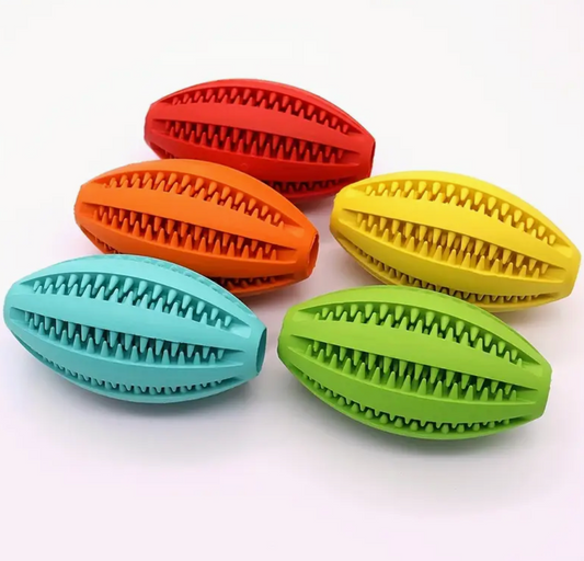 Dog Chew Toy - Rugby shape