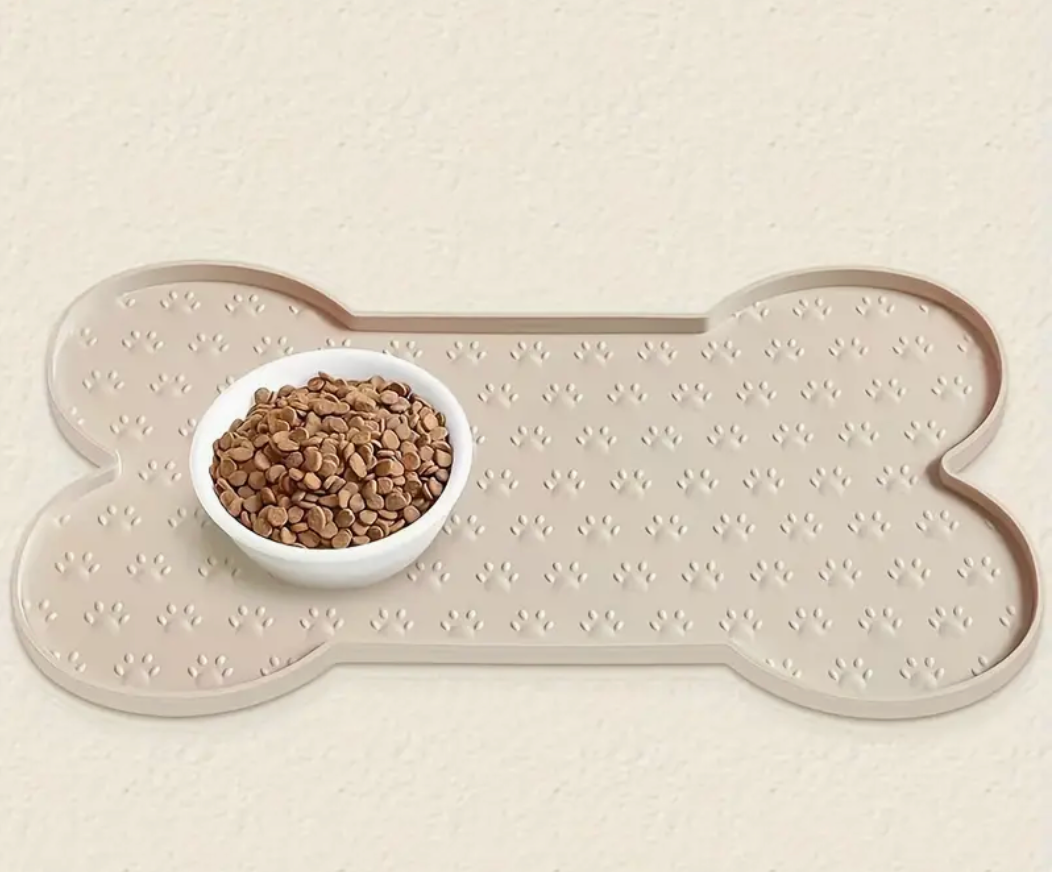 Silicone Pet Feeding Mat - Bone