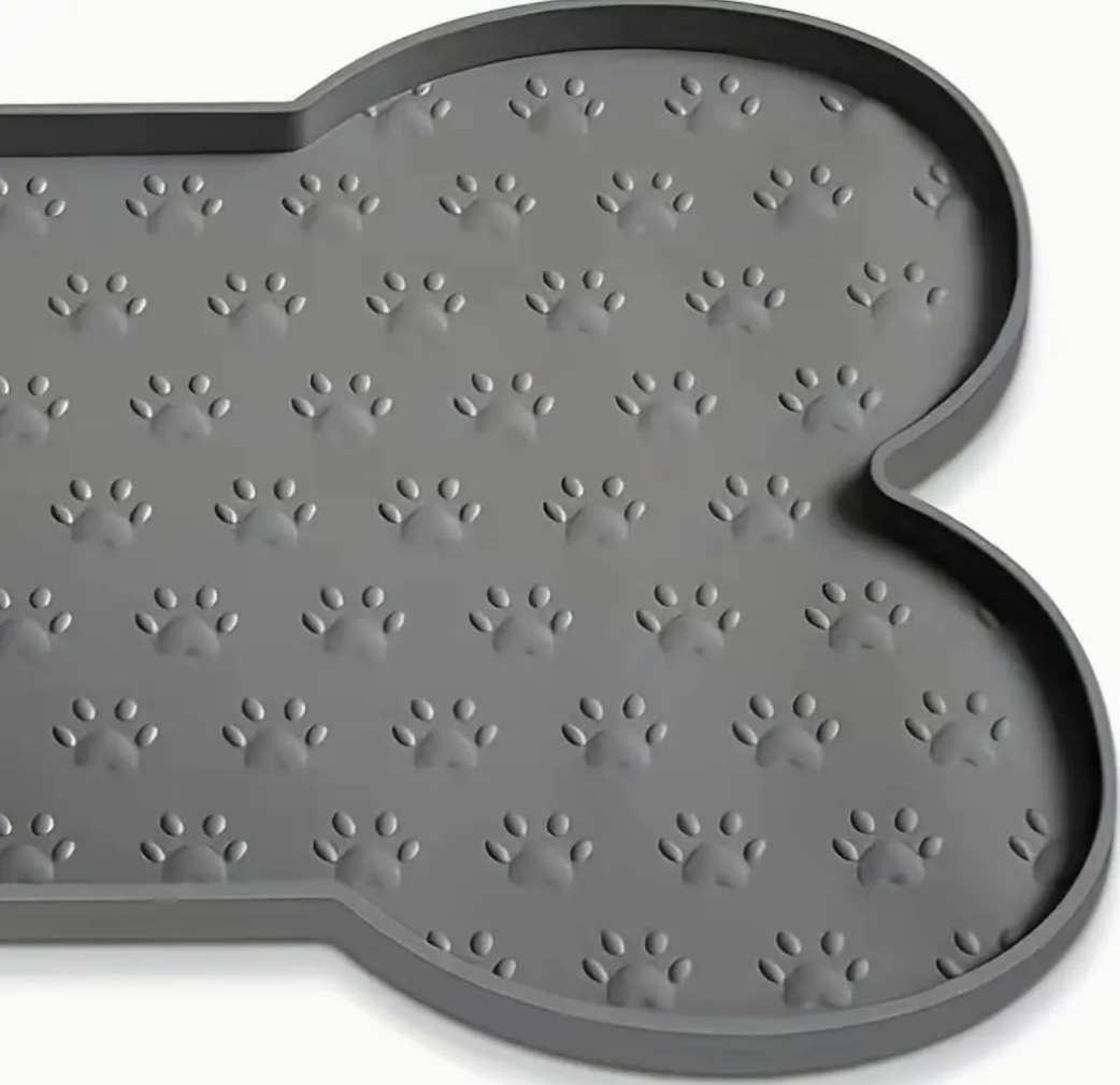 Silicone Pet Feeding Mat - Bone