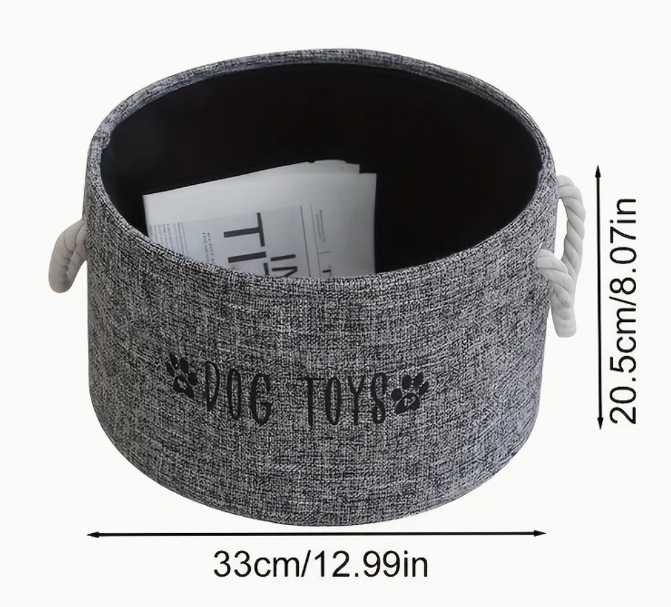 Pet Toy Storage Basket
