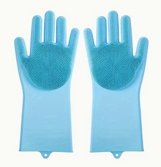 Silicone Pet Bath Gloves