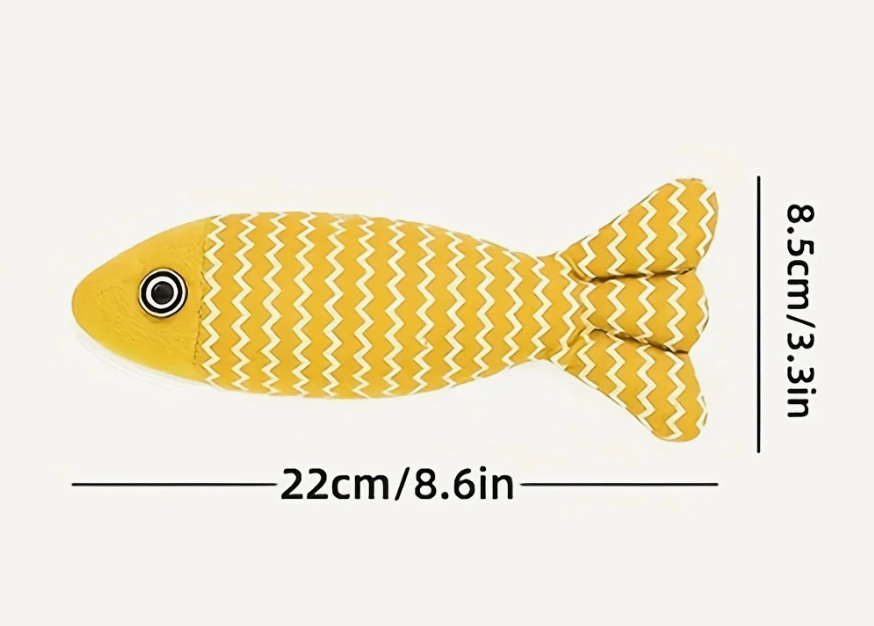 Soft Pet Toy - Fish