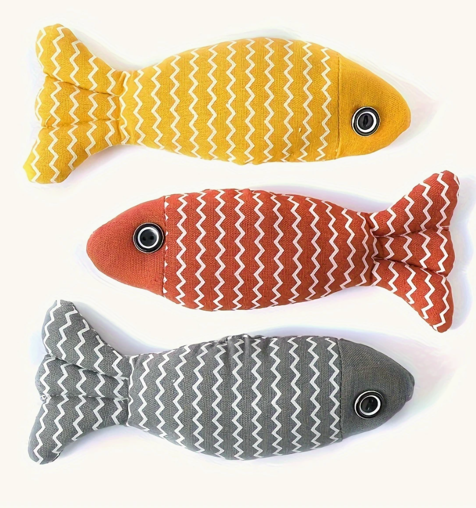 Soft Pet Toy - Fish