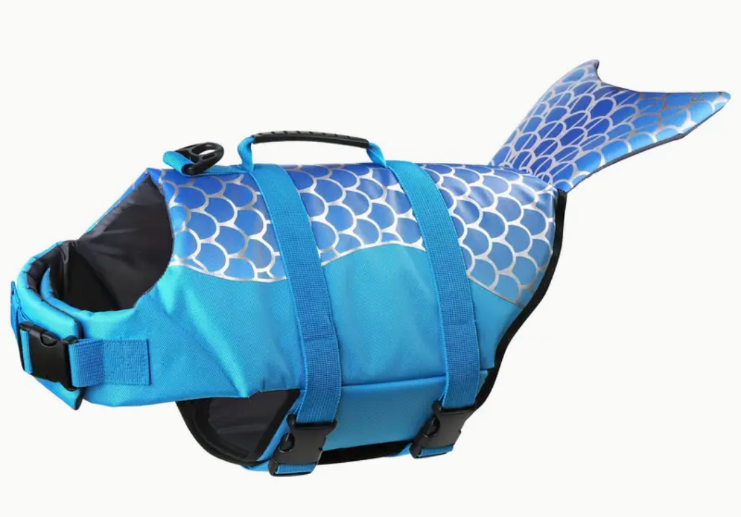 Dog Life Jacket - Mermaid