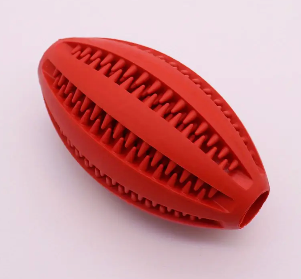 Dog Chew Toy - Rugby shape
